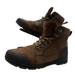 Sorel Ankeny II Boots Mens 9.5 Leather Ankle Waterproof Shoes Hiking NM3826-256