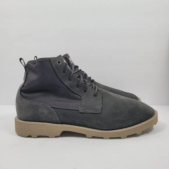 Sorel Caribou OTM  Men's Gray Waterproof Chukka Boots US Size 12 NWOT