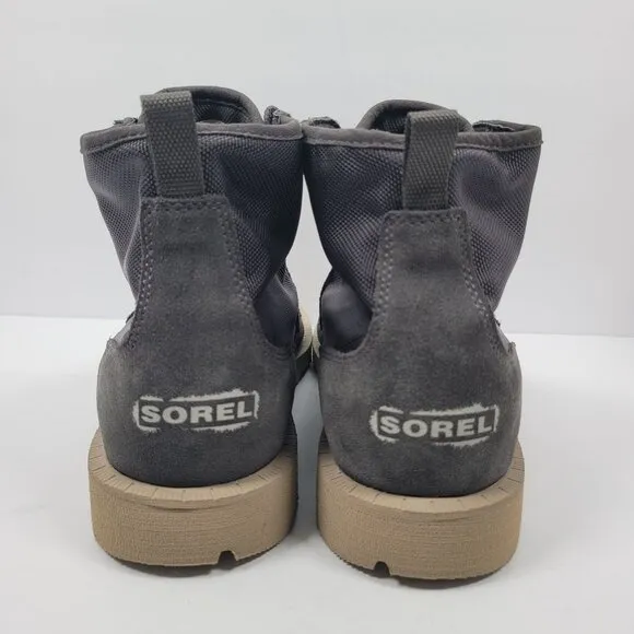 Sorel Caribou OTM  Men's Gray Waterproof Chukka Boots US Size 12 NWOT