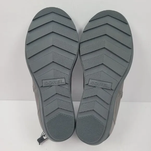Sorel Evie II Zip Women's Gray Ankle Boots NL5025-052 US Size 7 NWB