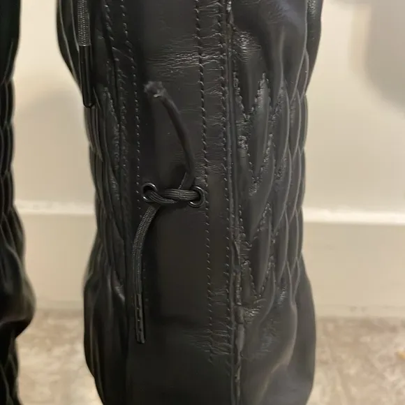 Sorel Firenzy Original Tall Gathered Leather All Winter Weather Boots