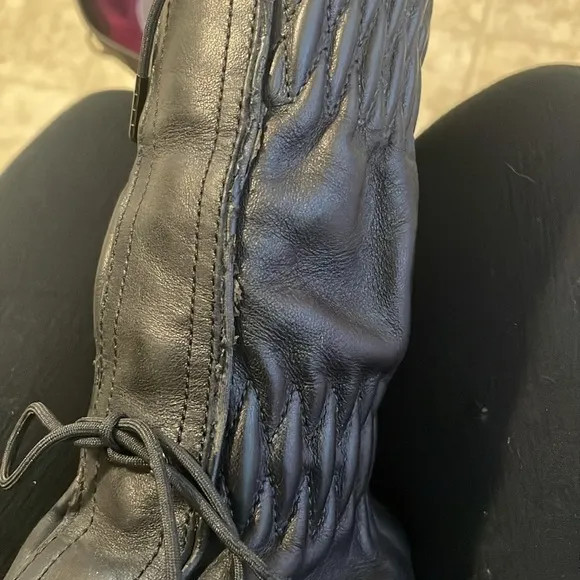 Sorel Firenzy Original Tall Gathered Leather All Winter Weather Boots