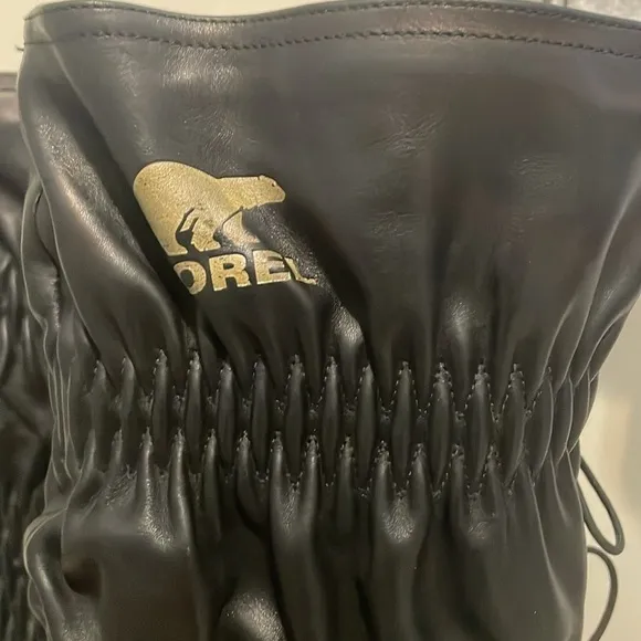 Sorel Firenzy Original Tall Gathered Leather All Winter Weather Boots