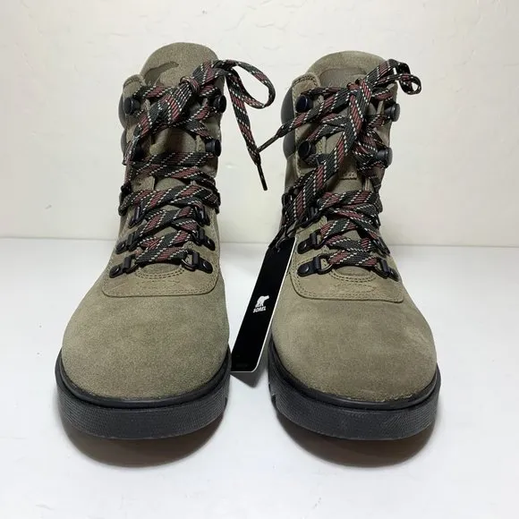Sorel Joan of Arctic Next Lite Hiker Boots Leather Booties Sage Alpine Tundra