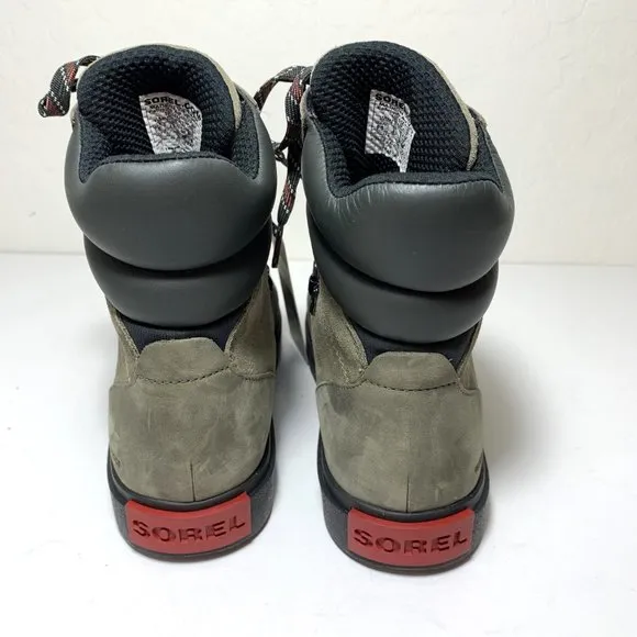 Sorel Joan of Arctic Next Lite Hiker Boots Leather Booties Sage Alpine Tundra