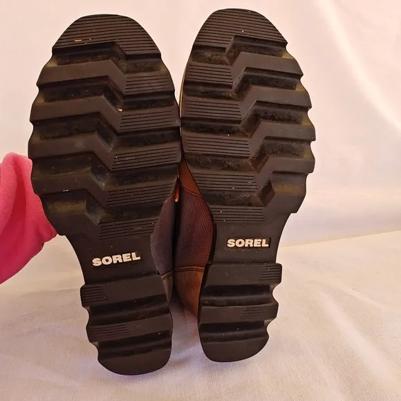 Sorel Joan of Arctic Wedge III Lexie Waterproof Leather Boots NL4365-052 Size 8