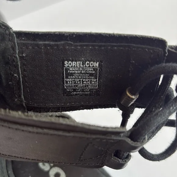 SOREL Joanie Ankle Lace Sandal Size 9.5