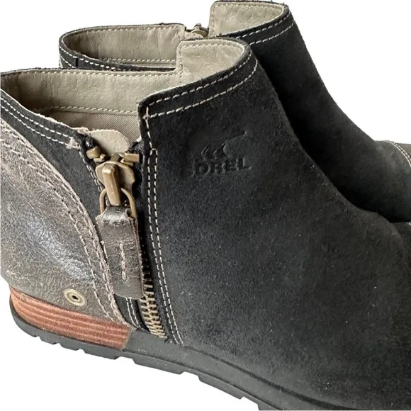 SOREL Major Low Distressed Suede Boots