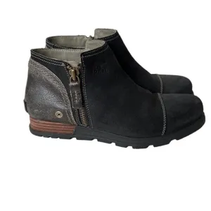 SOREL Major Low Distressed Suede Boots