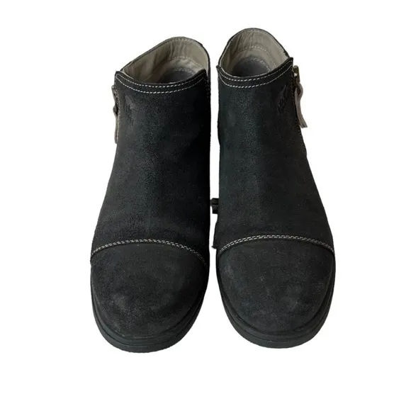 SOREL Major Low Distressed Suede Boots