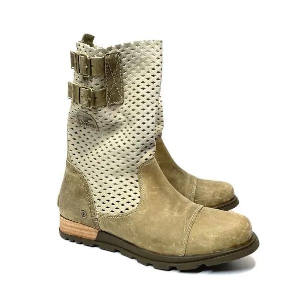 Sorel Major Pull On NL2167 Laser Cut Boots Size 6 M29