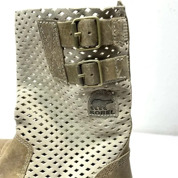 Sorel Major Pull On NL2167 Laser Cut Boots Size 6 M29