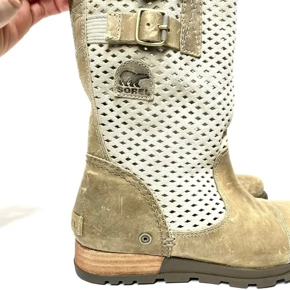 Sorel Major Pull On NL2167 Laser Cut Boots Size 6 M29