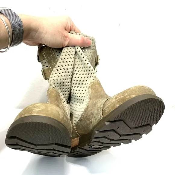 Sorel Major Pull On NL2167 Laser Cut Boots Size 6 M29