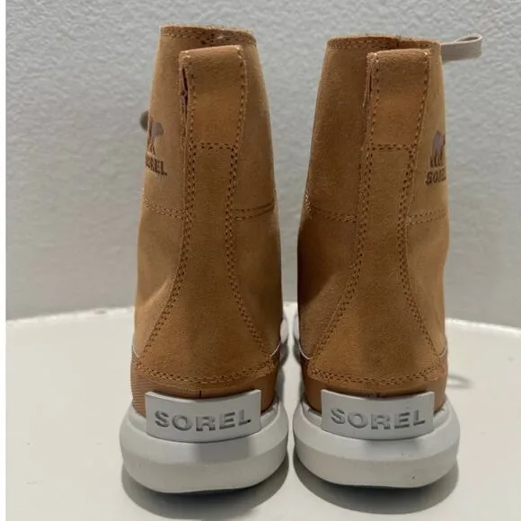 SOREL New $154 Explorer Next Joan Waterproof Tawny Brown Gray Size W 7