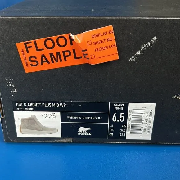 Sorel Out N About Mid Plus Waterproof - Kettle - 6.5 - NWT
