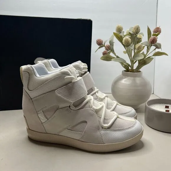 Sorel Out N About Sport Wedge Waterproof Shoes White Sea Salt Women's US 11 NWB