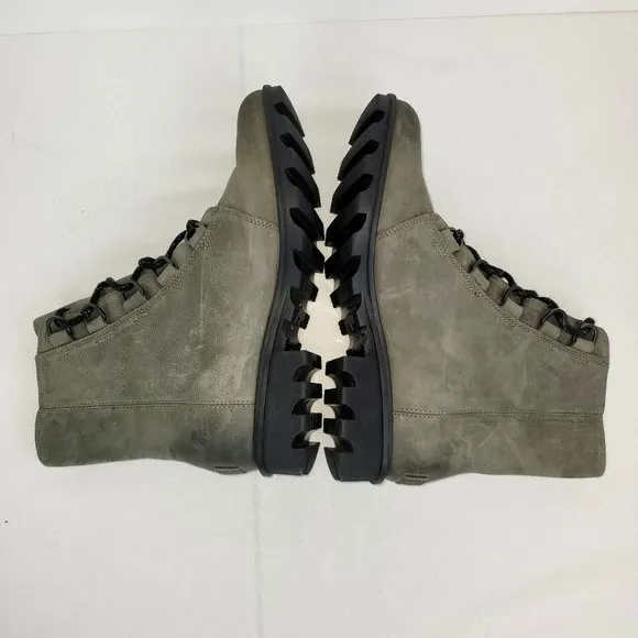 Sorel Phoenix Short Lace Green Waterproof Women's Boot US Size 10.5