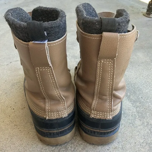 Sorel Steel Shank Lace Up Winter All-Weather Boots, 8/9