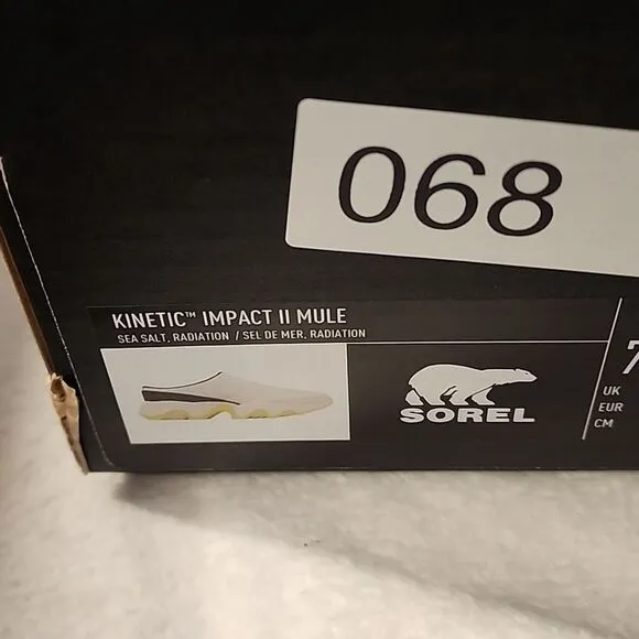 Sorel waterproof shoes 7.5 kinetic Mule NWT