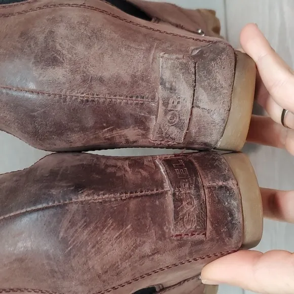 Sorel Women Lea Redwood Waterproof Ankle Wedge Boots shoes sz 10.5