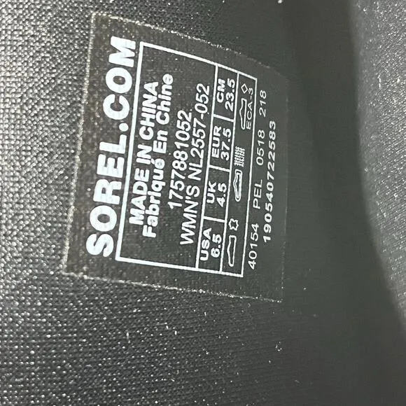 Sorel Women's Slimpack Riding Tall Il Waterproof Boots Size 6.5