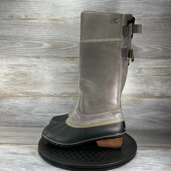 Sorel Women's Slimpack Riding Tall Il Waterproof Boots Size 6.5