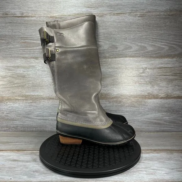 Sorel Women's Slimpack Riding Tall Il Waterproof Boots Size 6.5