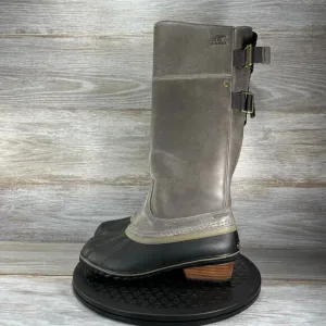 Sorel Women's Slimpack Riding Tall Il Waterproof Boots Size 6.5