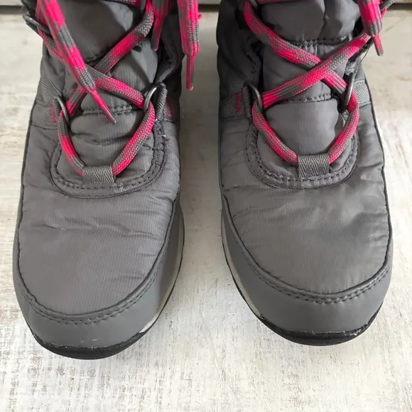 Sorel Women's Whitney Tall Lace Snow Boot Quarry Bright Rose Size 7