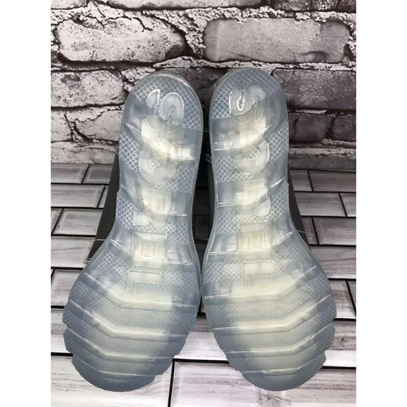 Sorel x Disney Joan of Arctic Metallic Silver Lace Wedge Frozen Boots Women 5/37