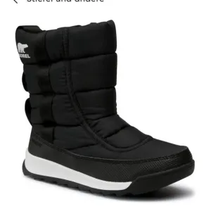 SOREL YOUTH WHITNEY™ II PUFFY MID-BOOT, black 7 Shoes