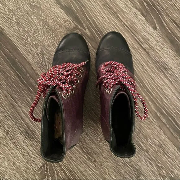Sorel PDX Leather Wedge Boot
