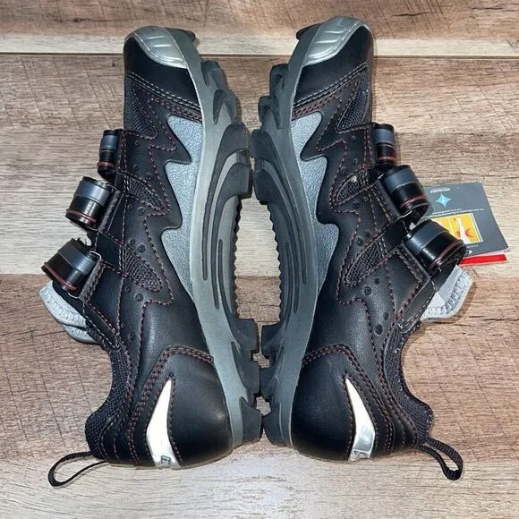 Specialized Mens Body Geometry Adjustable Straps Cycling Shoes Black Size 41 NWT