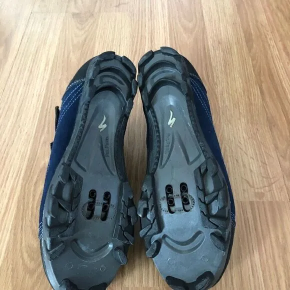 SPECIALIZED Body Geometry Blue/Black Cycling Shoes - 6113-4139
