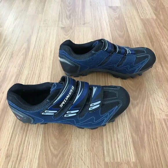 SPECIALIZED Body Geometry Blue/Black Cycling Shoes - 6113-4139