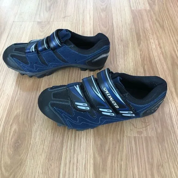 SPECIALIZED Body Geometry Blue/Black Cycling Shoes - 6113-4139