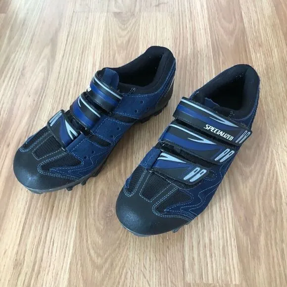 SPECIALIZED Body Geometry Blue/Black Cycling Shoes - 6113-4139
