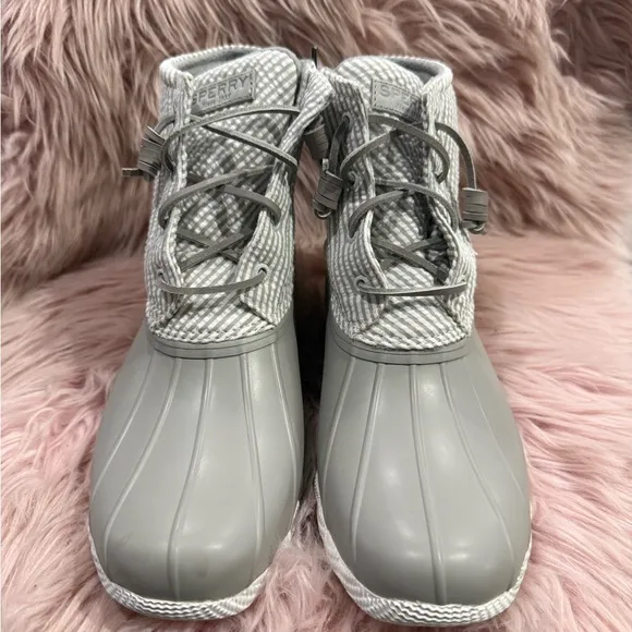 Sperry Gray Duck Boots