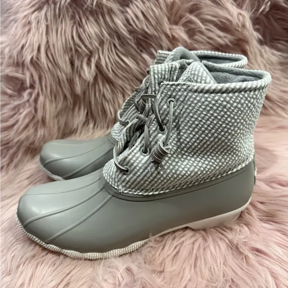 Sperry Gray Duck Boots