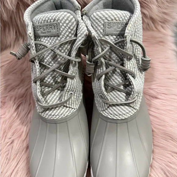 Sperry Gray Duck Boots