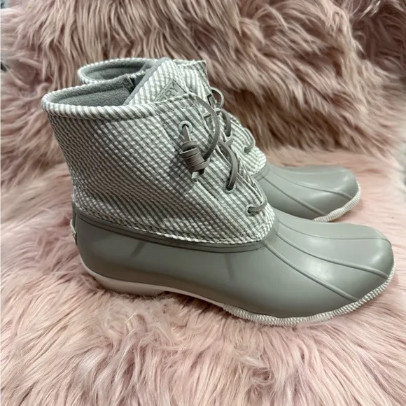Sperry Gray Duck Boots