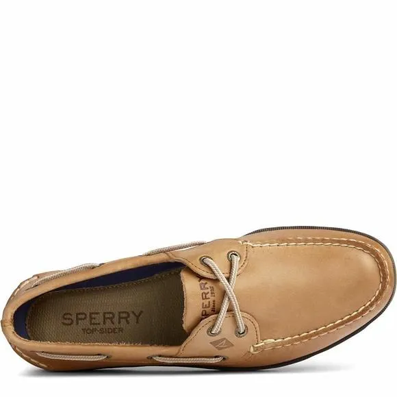 SPERRY MENS LEEWARD 2-EYE BOAT SHOE, SAHARA, 10