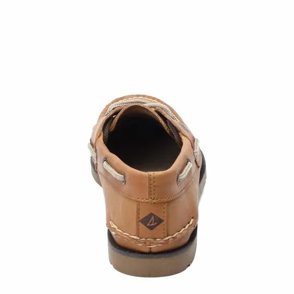 SPERRY MENS LEEWARD 2-EYE BOAT SHOE, SAHARA, 9