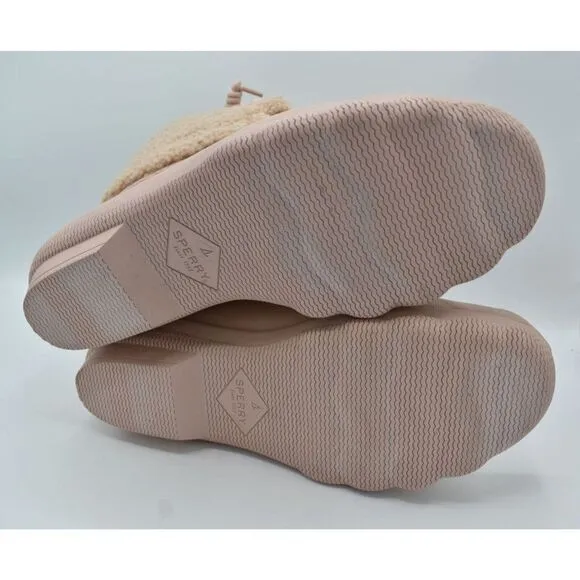 Sperry Top Sider Womens Size 9 Syren Gulf Sherpa Rose All Weather Duck Boots