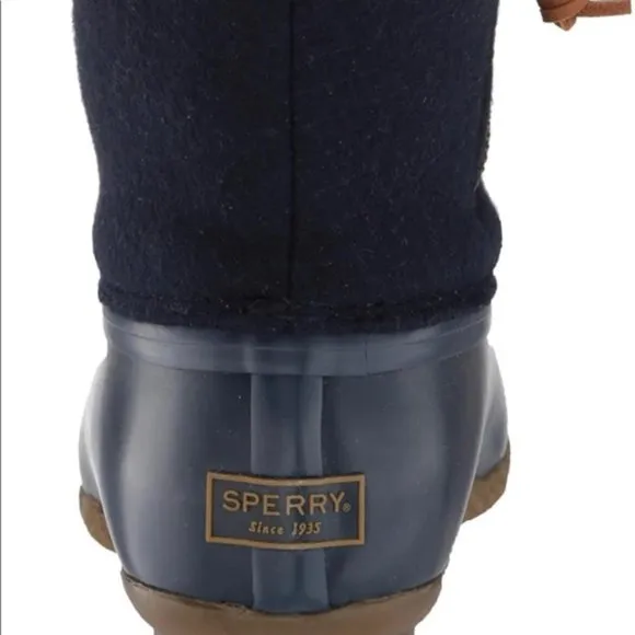 Sperry Women's Saltwater Emboss Wool Boots