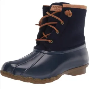Sperry Women's Saltwater Emboss Wool Boots