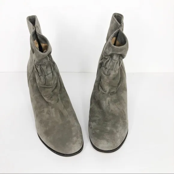 SPLENDID gray suede ankle boots