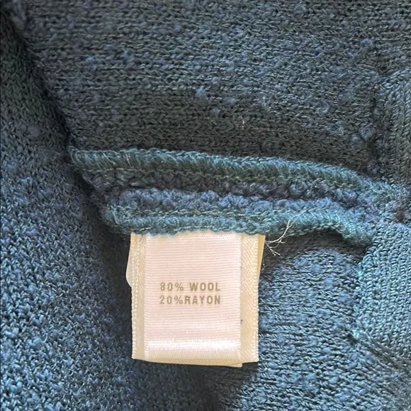 St. John Marine Blue  Boat Neck Sweater