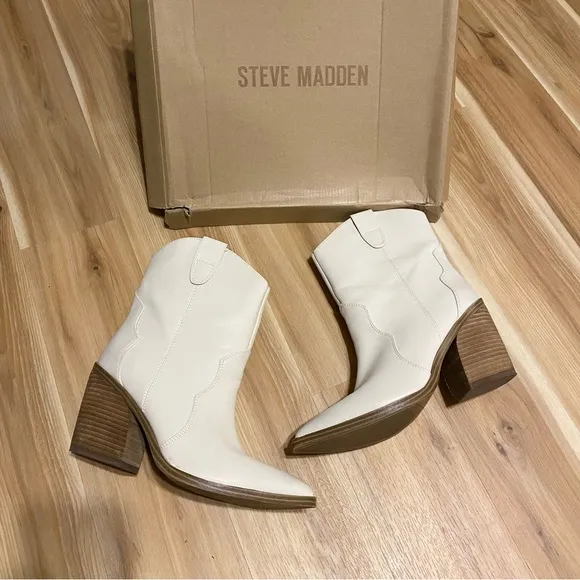 Steve Madden Ankle Cowboy Boots